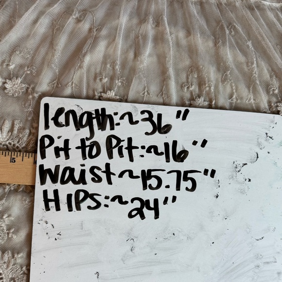 Gretty Zueger Bohemian Embroidered Long Sleeve Dress Womens Size Small - Picture 7 of 7